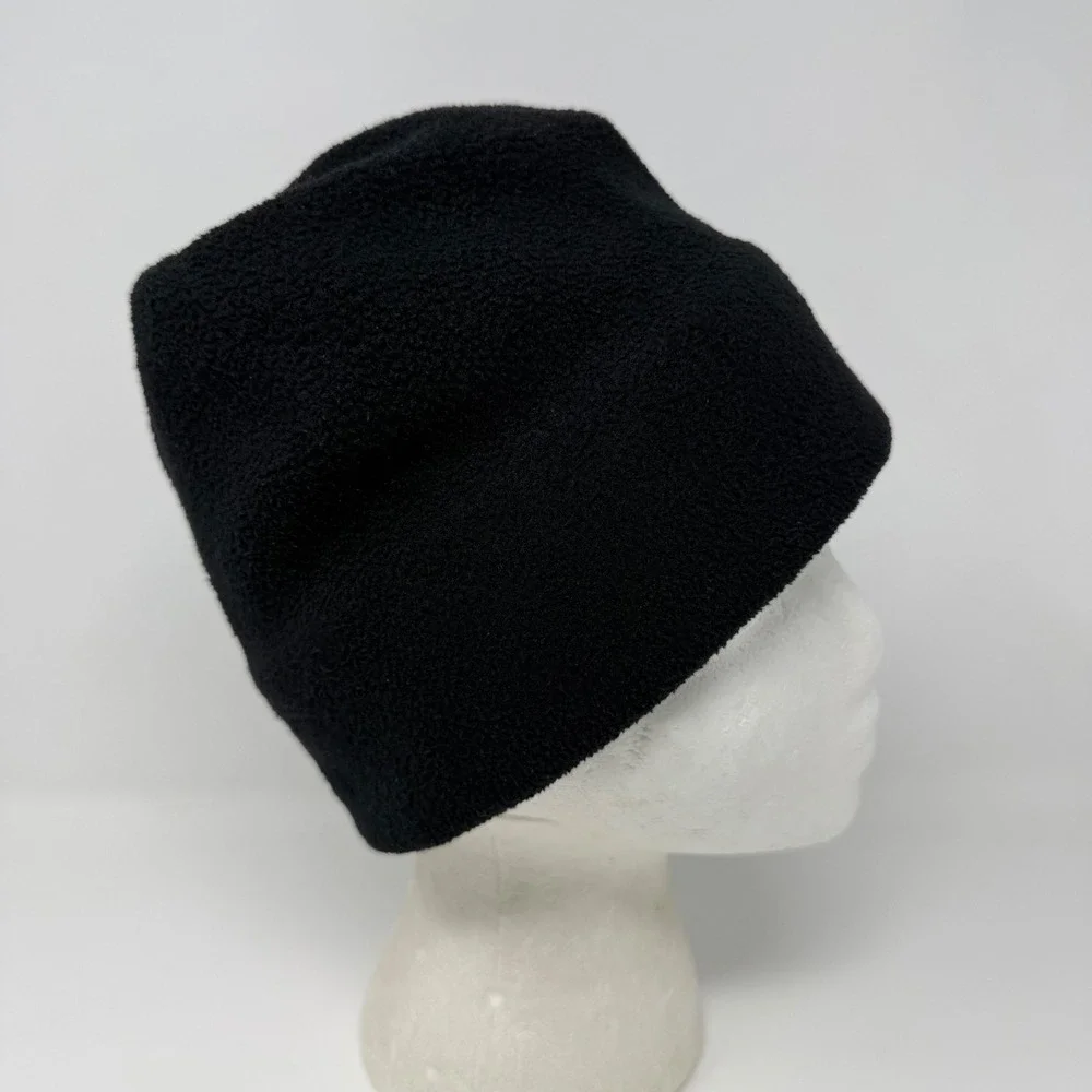 Bula Polartec Fleece Beanie Black Winter Skull Cap Made‎ in Canada Hat